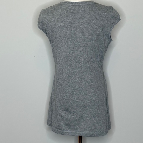 Fiorucci x Naomi Campbell Crewneck Gray Cotton Shirt Womens Size Small - Picture 3 of 9